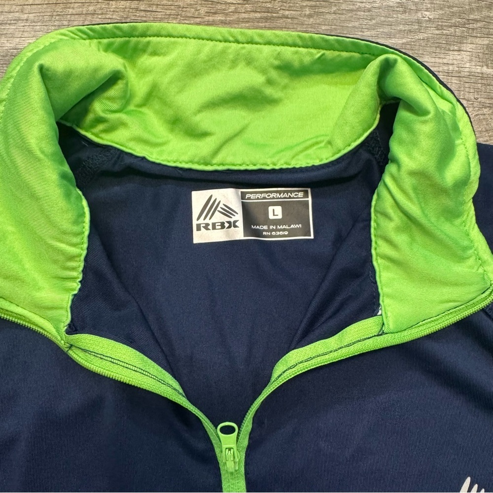 RBX Performance Women’s Activewear Dri Fit Long Sleeve 1/4 Zip Top Sz. L - Picture 5 of 7